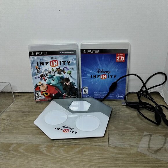PS3 Disney Infinity Games and Game Pad Bundle
